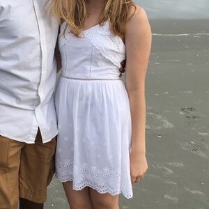 White Eyelet Sundress